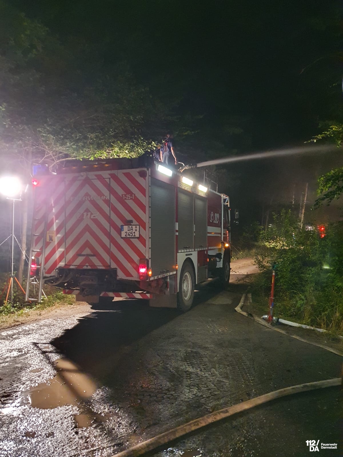 Waldbrand Münster